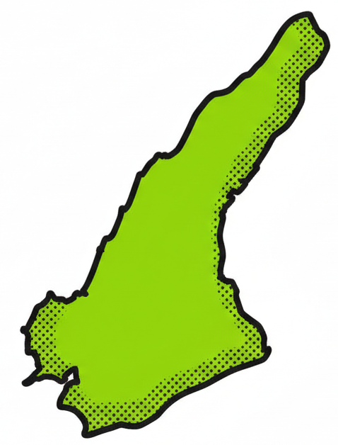 ポップなイラストっぽくして